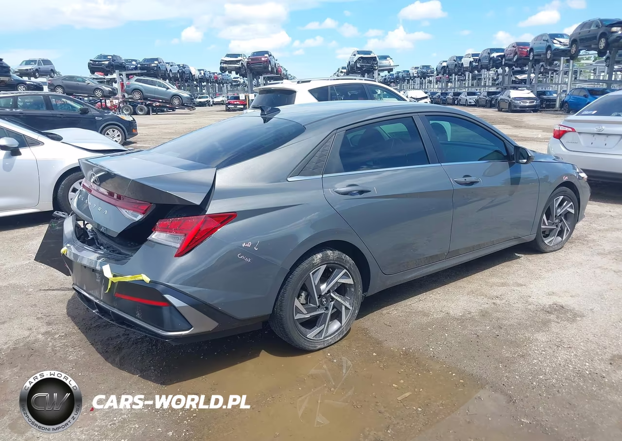 2025 Hyundai Elantra Sel Convenience VIN:KMHLS4DG9SU943243 - 4