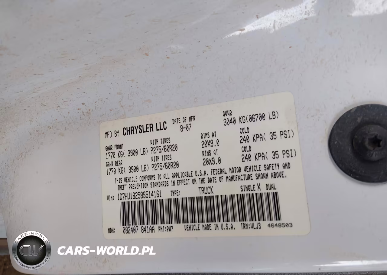 2008 Dodge Ram 1500 Laramie VIN:1D7HU18258S514161 - 9
