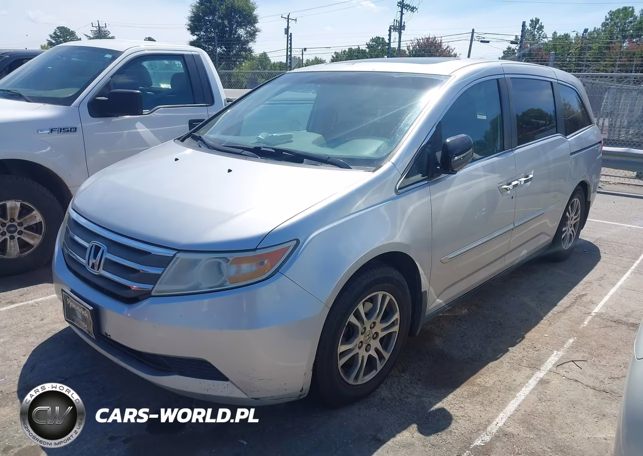 2011 Honda Odyssey Ex-L VIN:5FNRL5H64BB077091 - 2