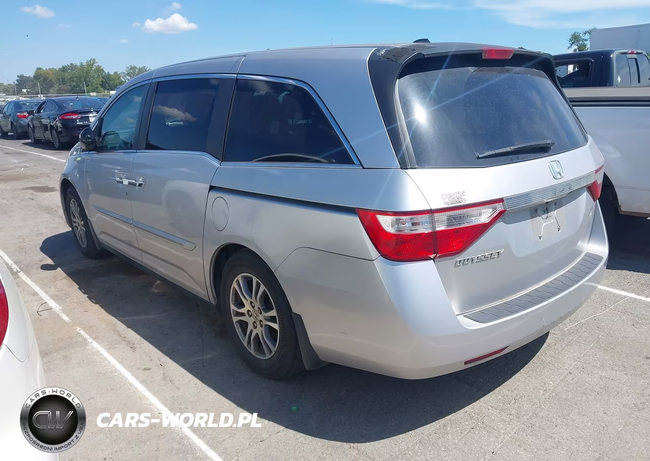 2011 Honda Odyssey Ex-L VIN:5FNRL5H64BB077091 - 3