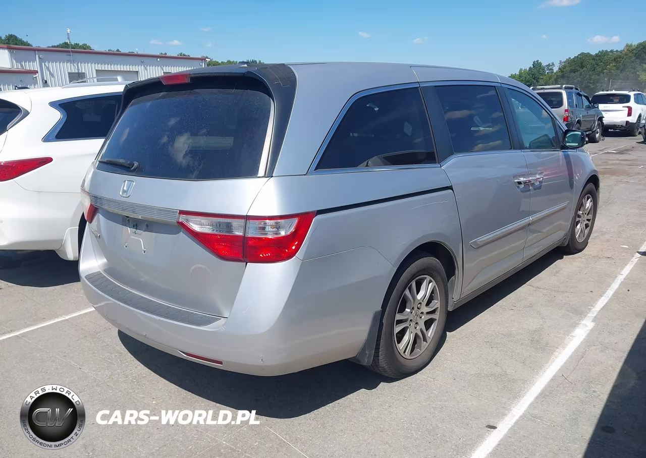 2011 Honda Odyssey Ex-L VIN:5FNRL5H64BB077091 - 4