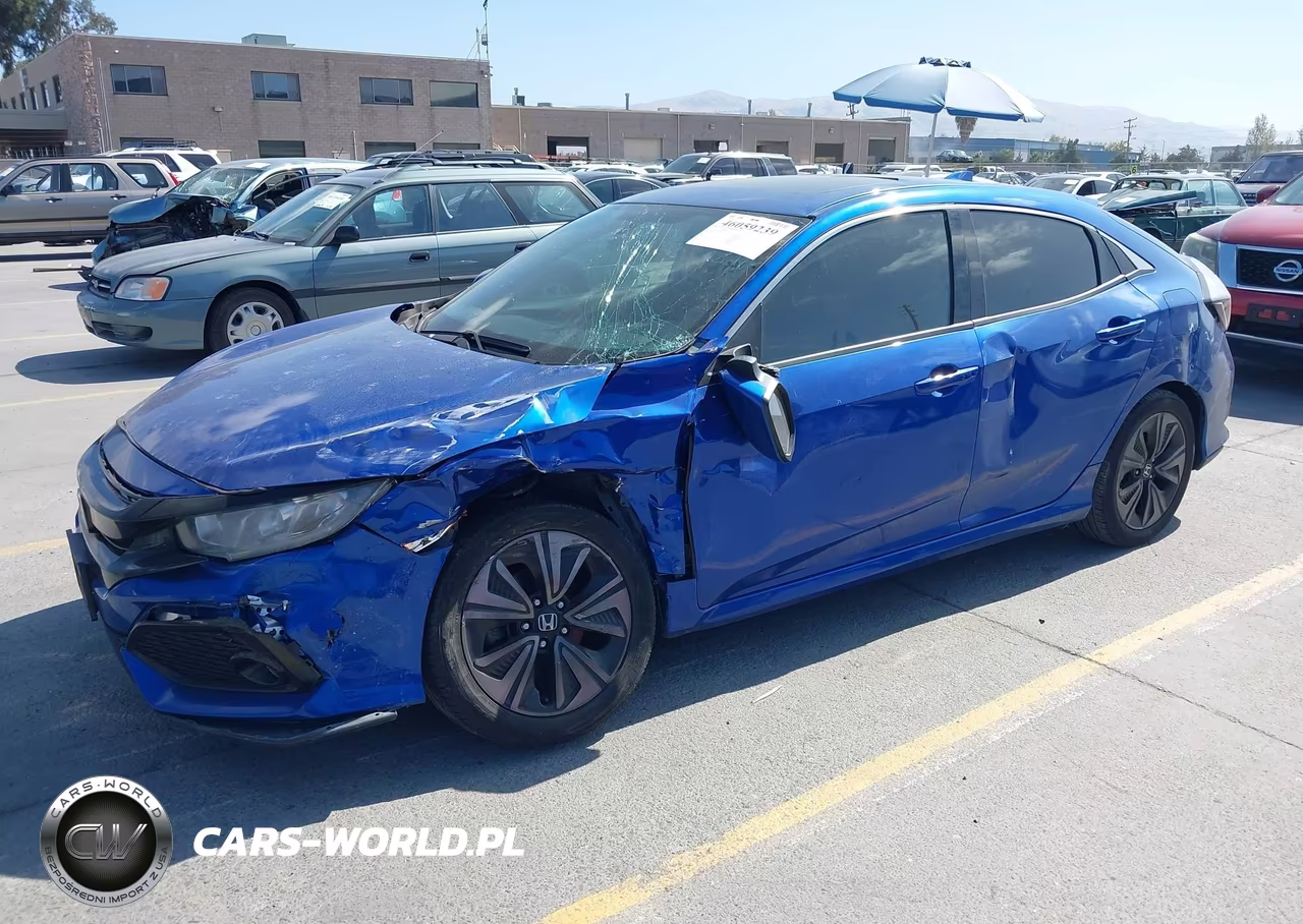 2017 Honda Civic Ex VIN:SHHFK7H54HU416402 - 2