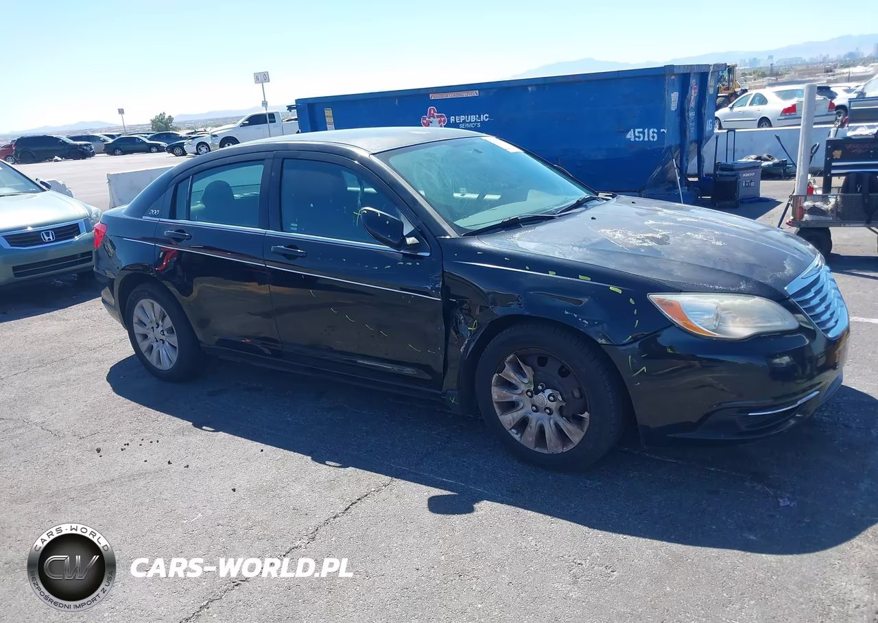 2012 Chrysler 200 Lx VIN:1C3CCBAB2CN166886 - 6