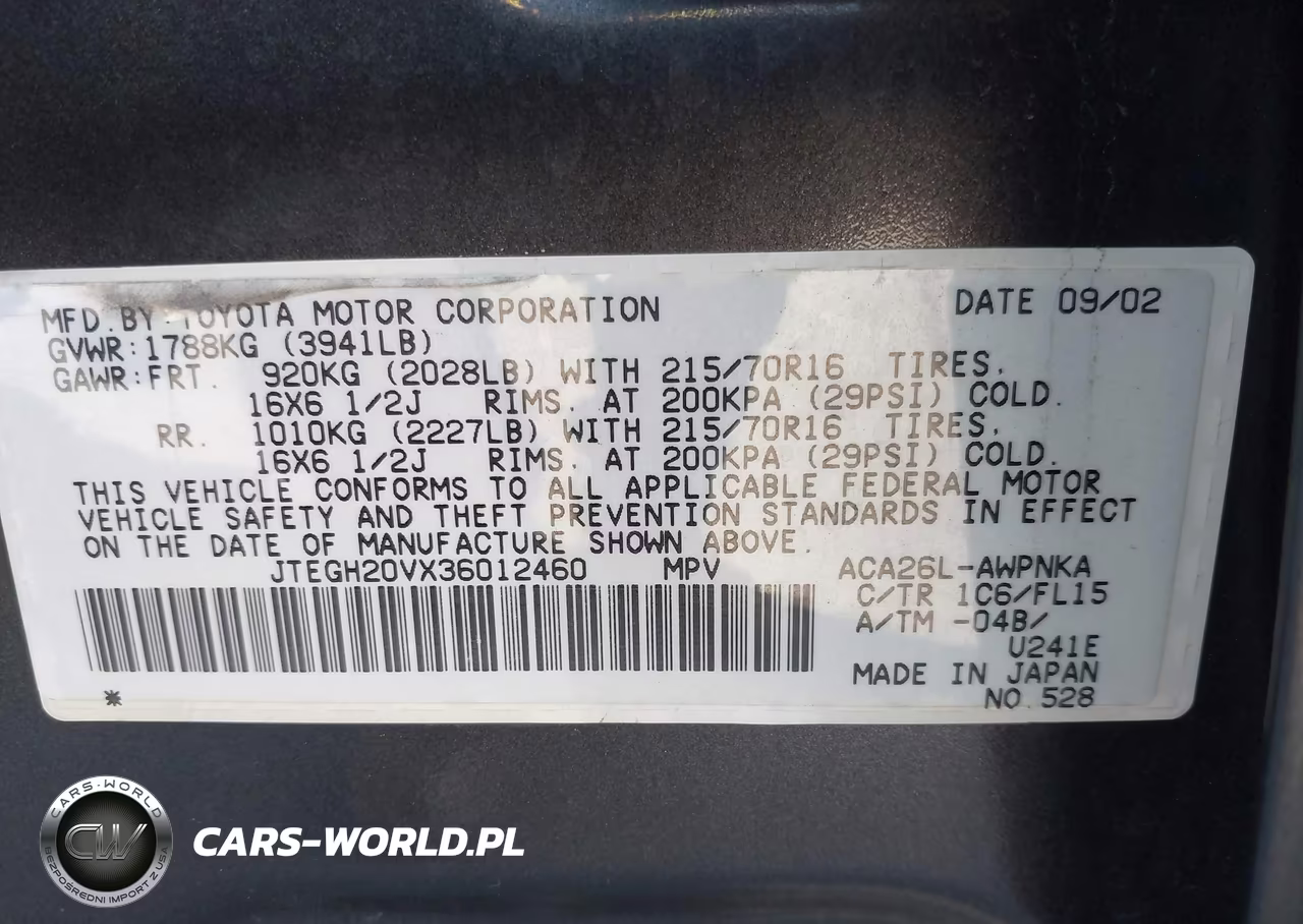 2003 Toyota Rav4 VIN:JTEGH20VX36012460 - 12