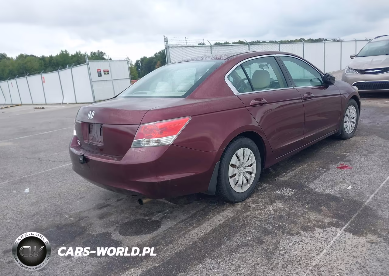 2009 Honda Accord 2.4 Lx VIN:1HGCP26309A083380 - 4