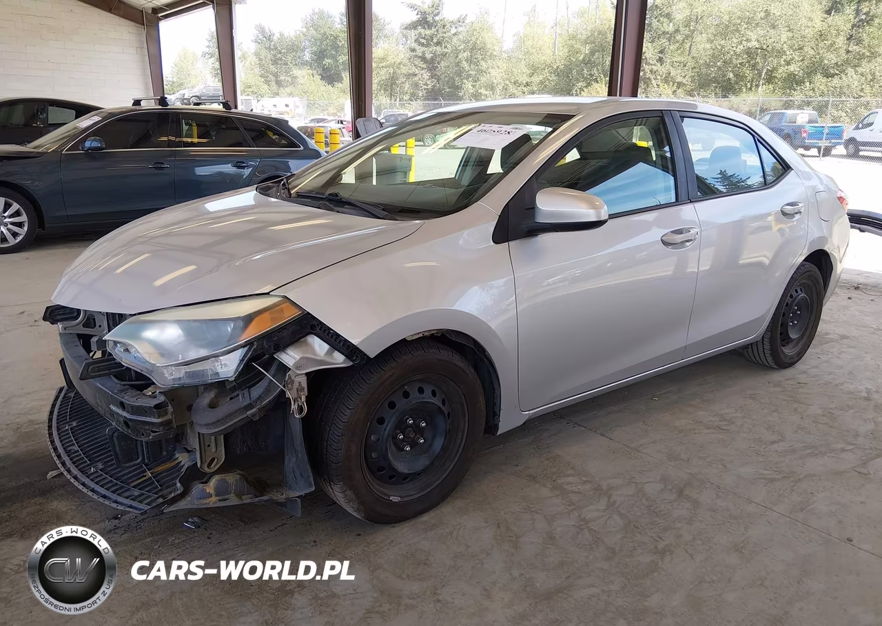 2016 Toyota Corolla Le VIN:5YFBURHEXGP392681 - 2