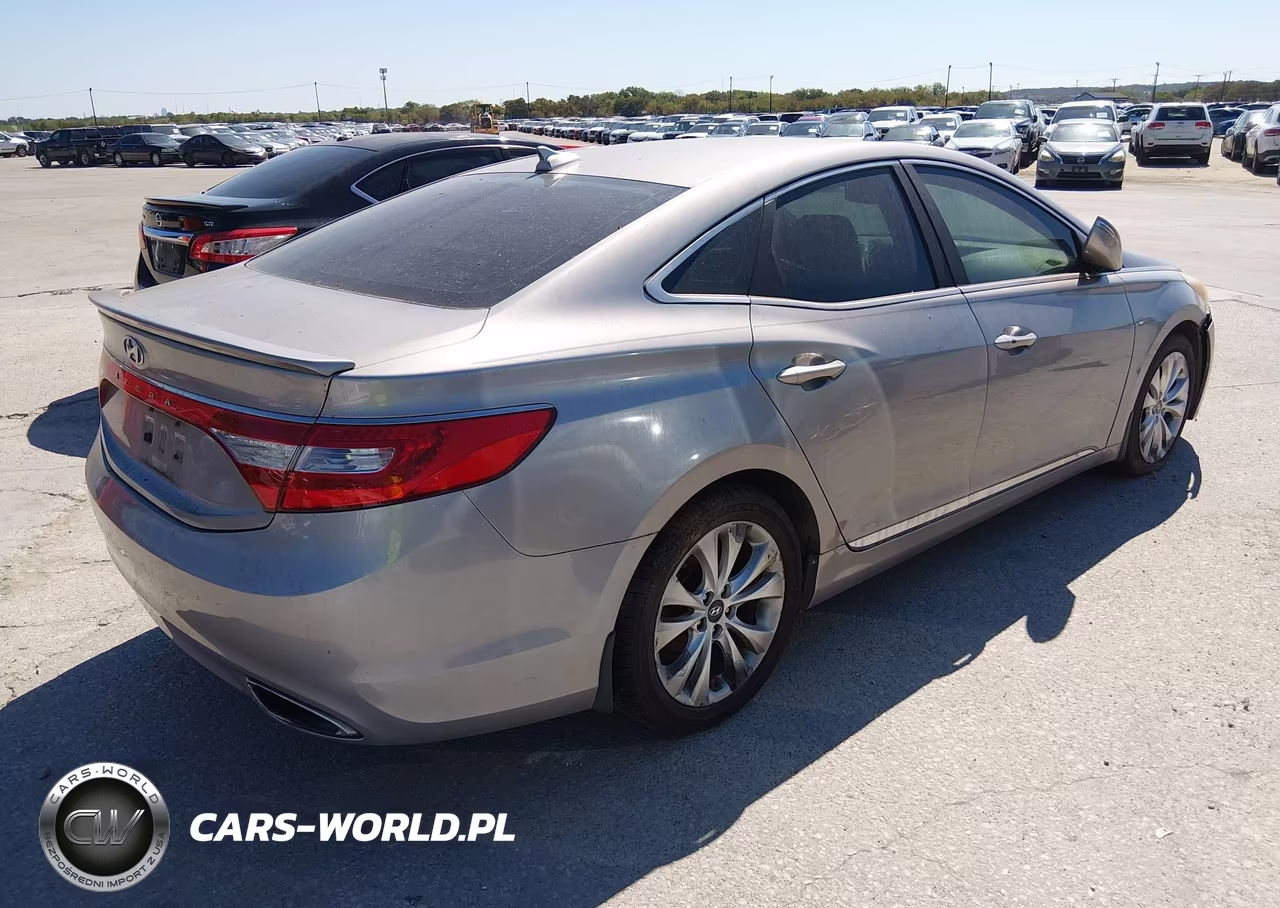 2013 Hyundai Azera VIN:KMHFG4JG7DA215430 - 4