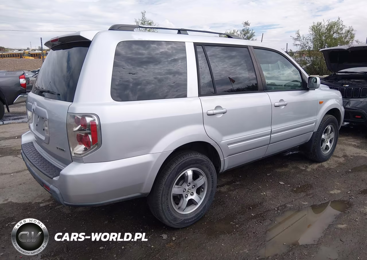 2008 Honda Pilot Ex-L VIN:5FNYF18688B050352 - 4