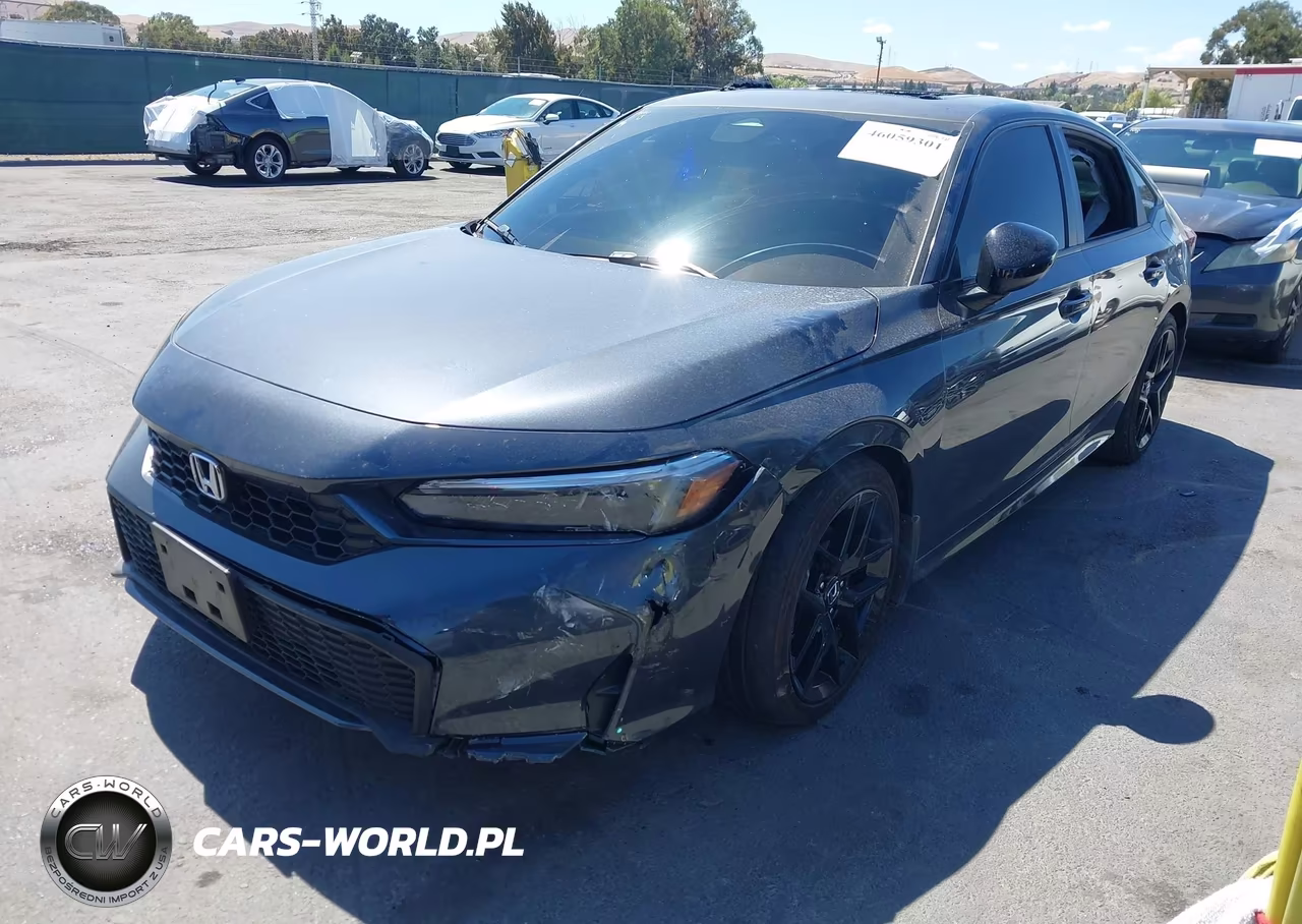 2025 Honda Civic Hybrid Sport-Sport Touring VIN:2HGFE4F88SH341548 - 2