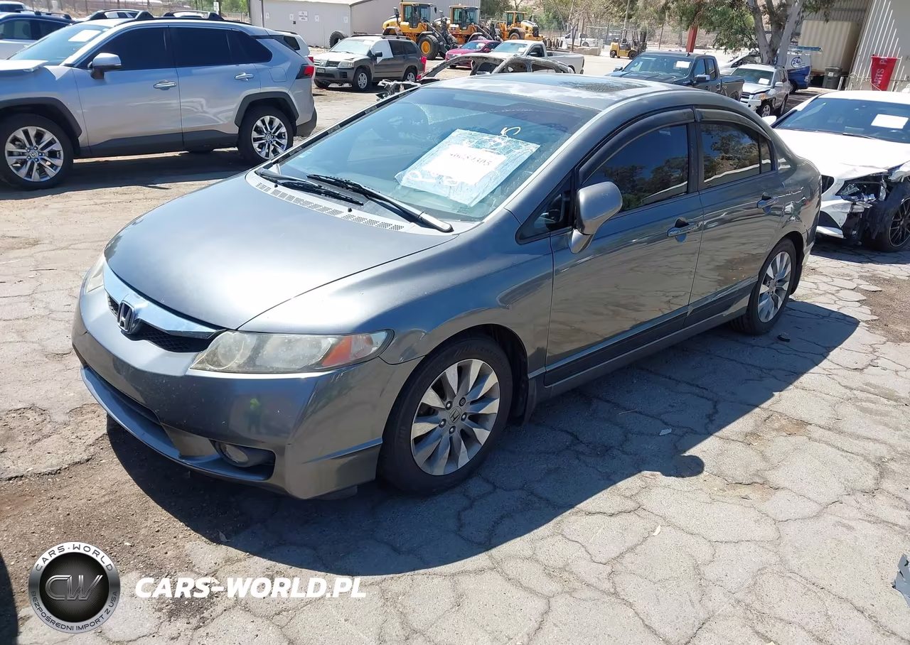 2009 Honda Civic Ex VIN:2HGFA16849H360845 - 2