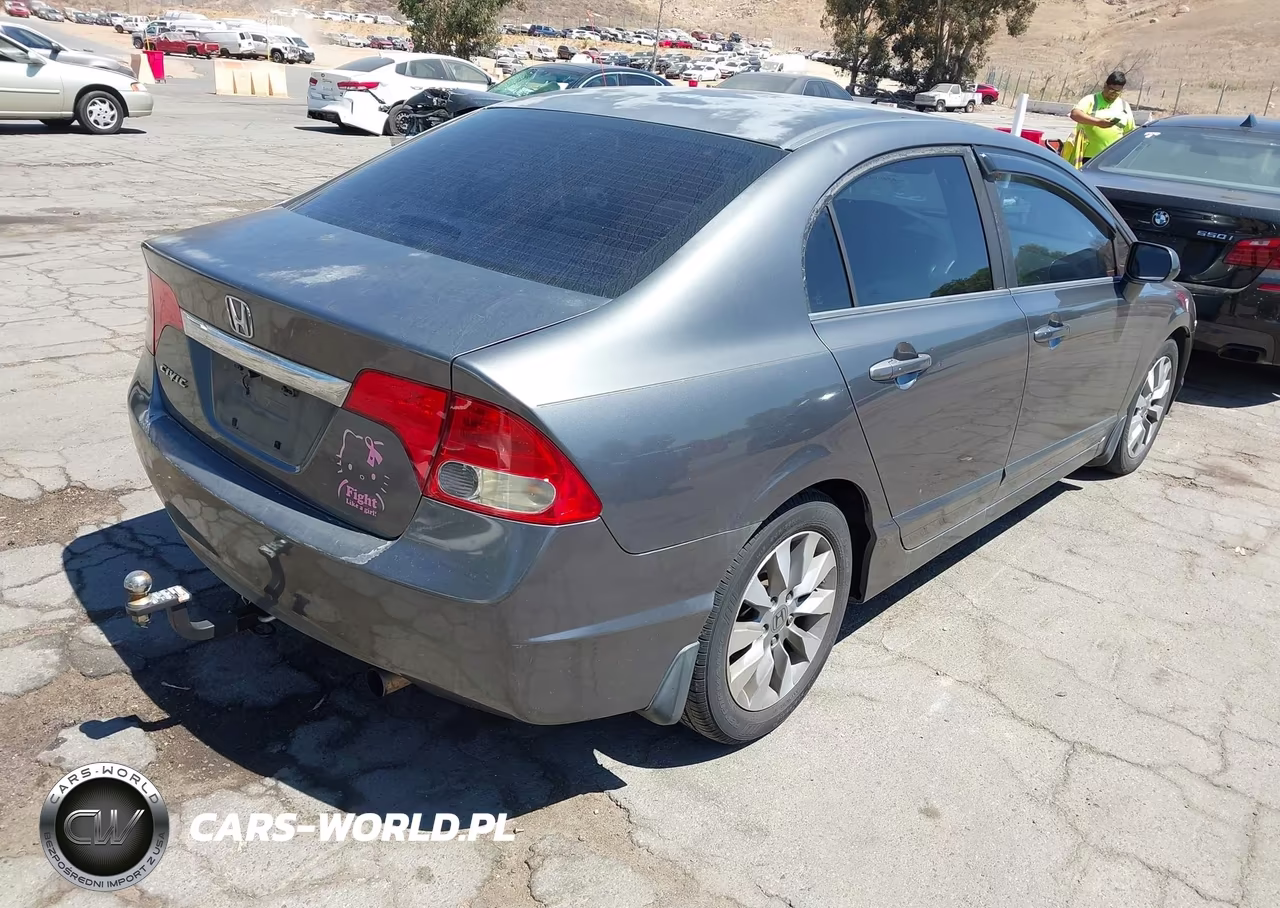 2009 Honda Civic Ex VIN:2HGFA16849H360845 - 4