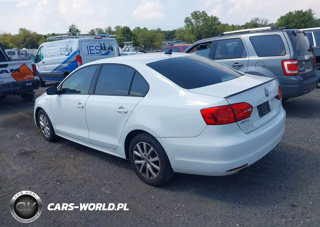 2012 Volkswagen Jetta 2.5L Se VIN:3VWDP7AJ3CM470258 - 3