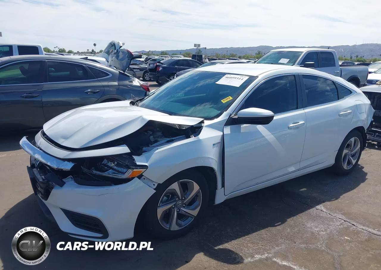 2020 Honda Insight Ex VIN:19XZE4F52LE015095 - 2