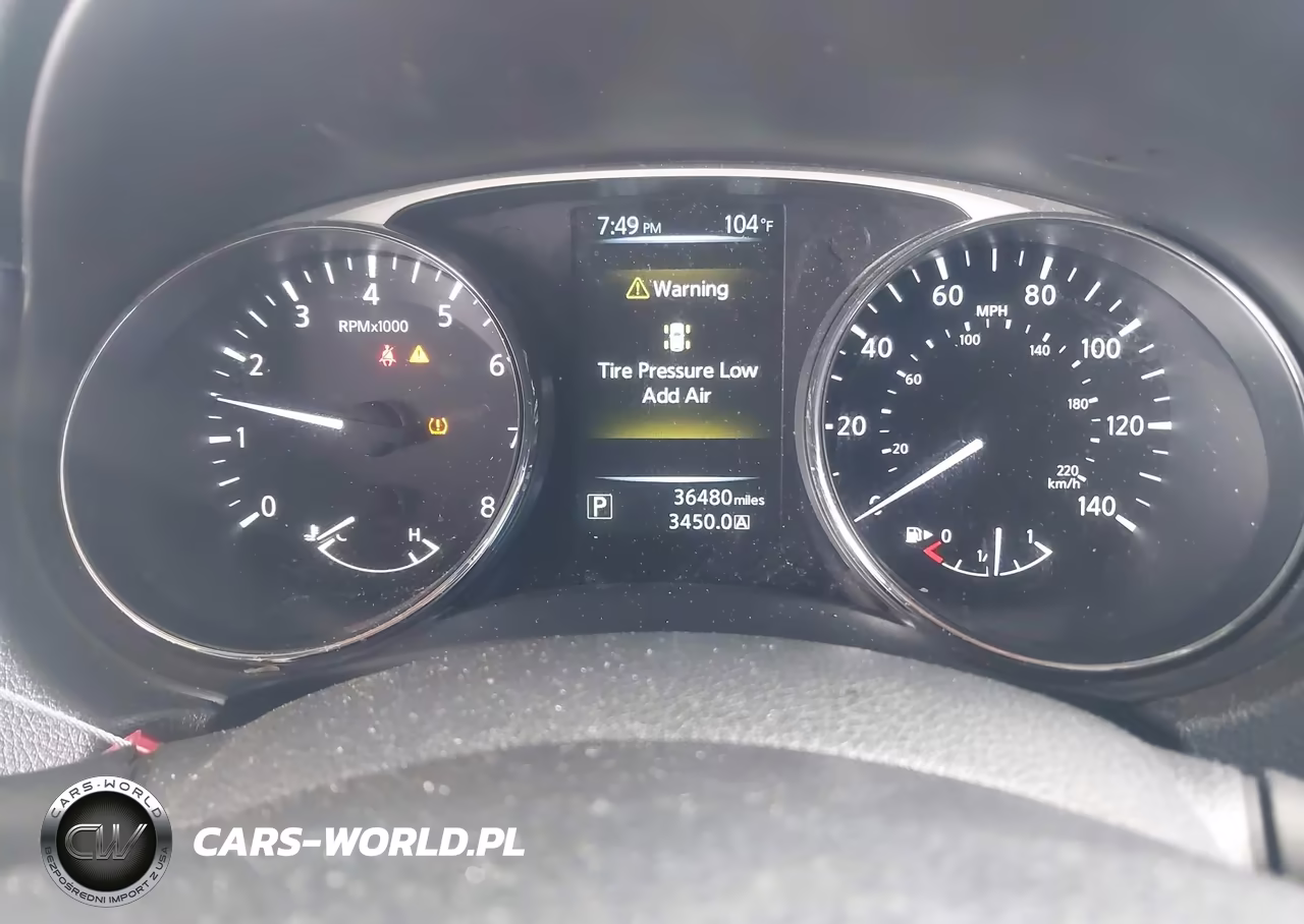 2016 Nissan Rogue Sl VIN:5N1AT2MT6GC771207 - 7