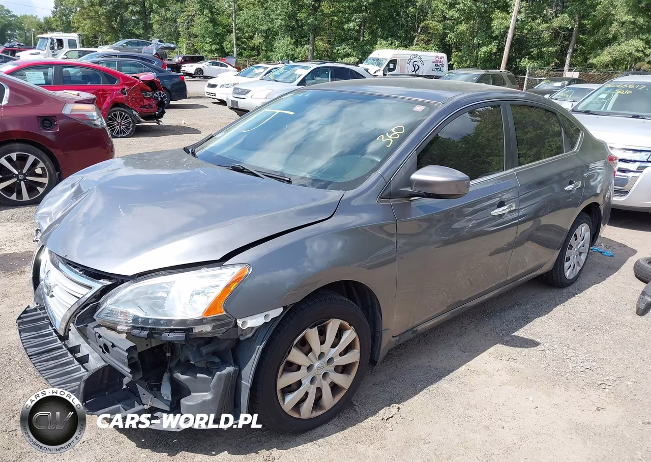 2015 Nissan Sentra S VIN:3N1AB7AP5FY381431 - 2