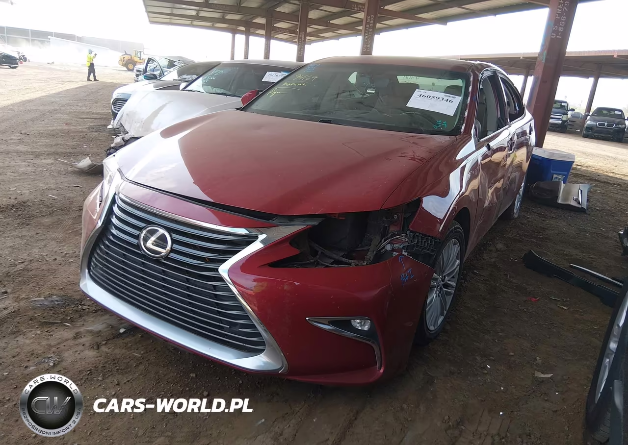 2016 Lexus Es 350 VIN:58ABK1GG0GU006576 - 2