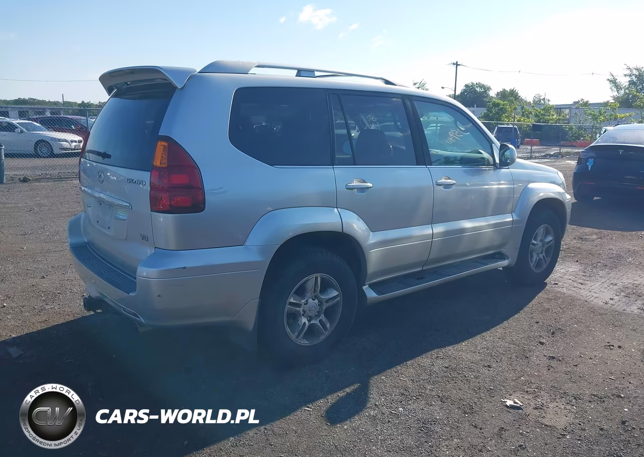2007 Lexus Gx 470 VIN:JTJBT20XX70134580 - 4