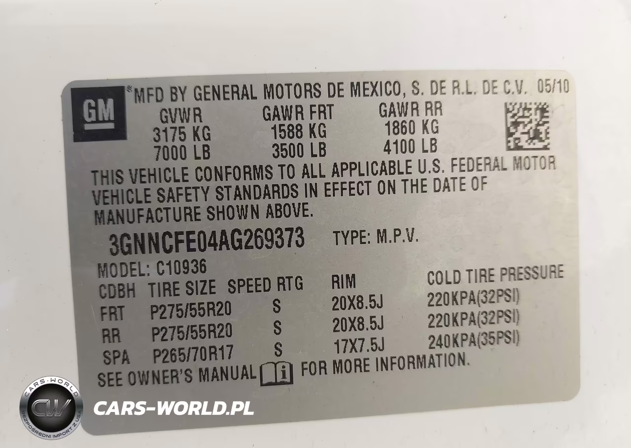 2010 Chevrolet Avalanche 1500 Lt1 VIN:3GNNCFE04AG269373 - 9