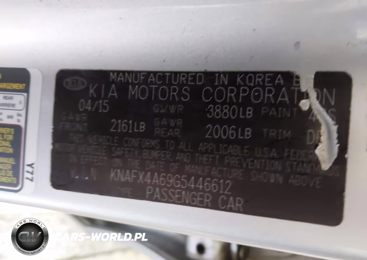 2016 Kia Forte Lx VIN:KNAFX4A69G5446612 - 9