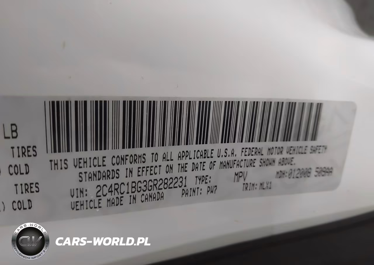 2016 Chrysler Town & Country Touring VIN:2C4RC1BG3GR282231 - 9