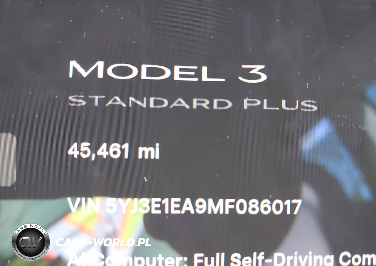 2021 Tesla Model 3 Standard Range Plus Rear-Wheel Drive VIN:5YJ3E1EA9MF086017 - 14
