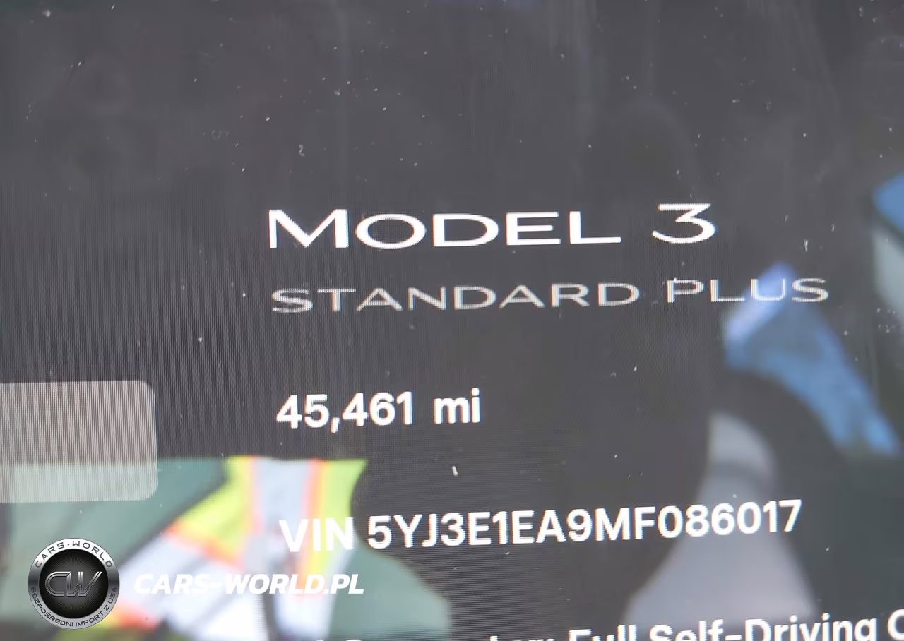 2021 Tesla Model 3 Standard Range Plus Rear-Wheel Drive VIN:5YJ3E1EA9MF086017 - 7