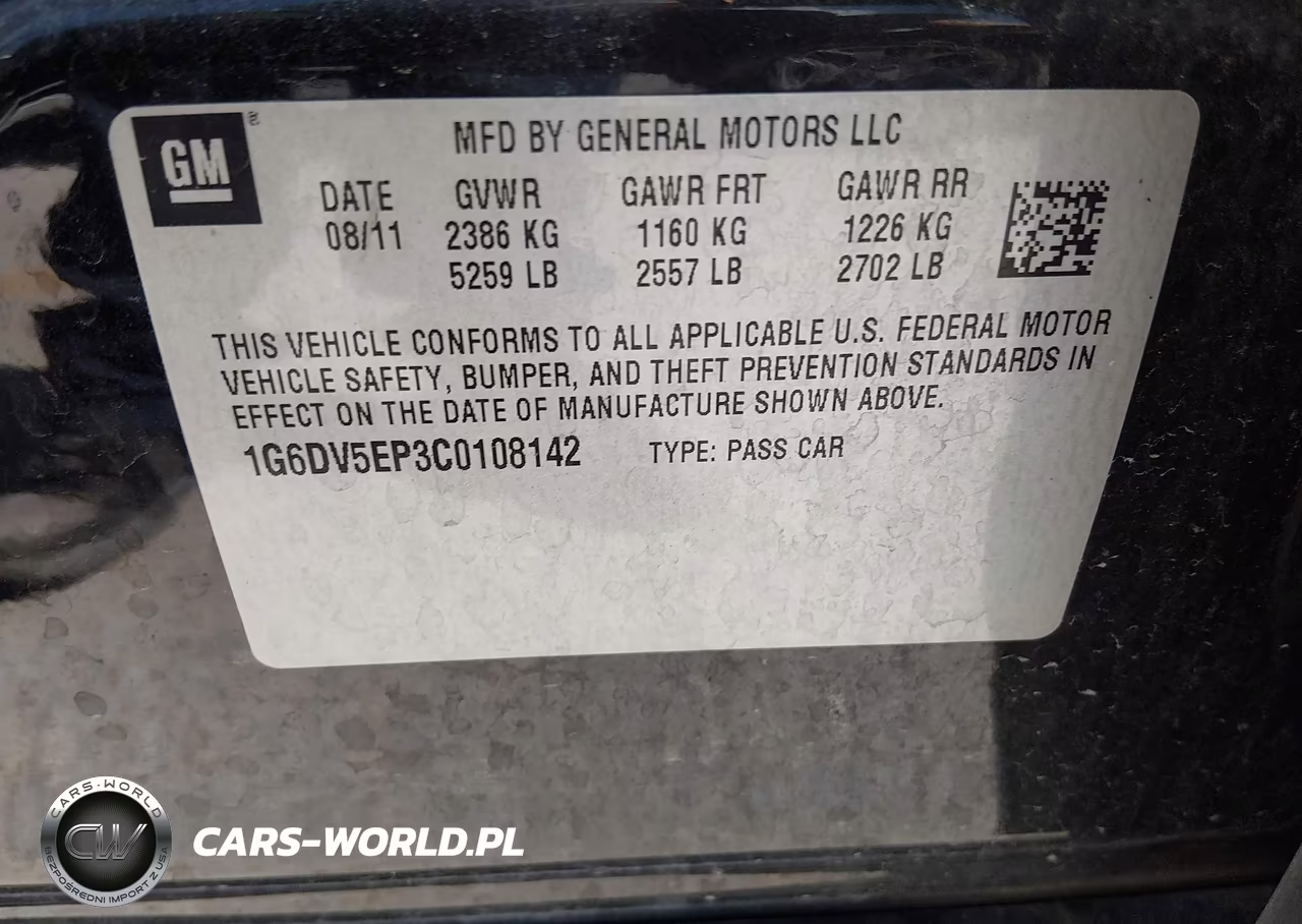 2012 Cadillac Cts-V VIN:1G6DV5EP3C0108142 - 9
