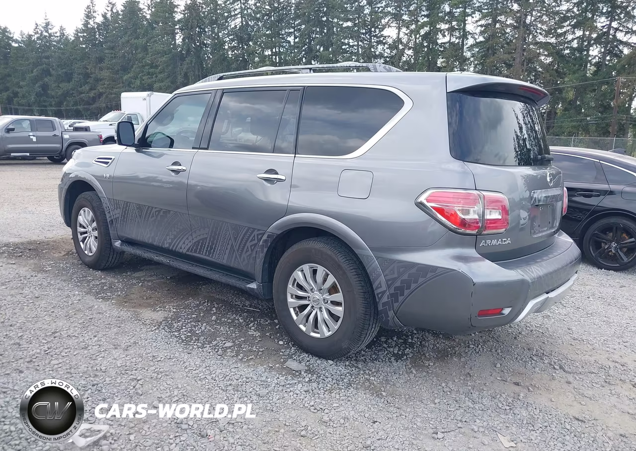 2017 Nissan Armada Sv VIN:JN8AY2NC6H9501207 - 3