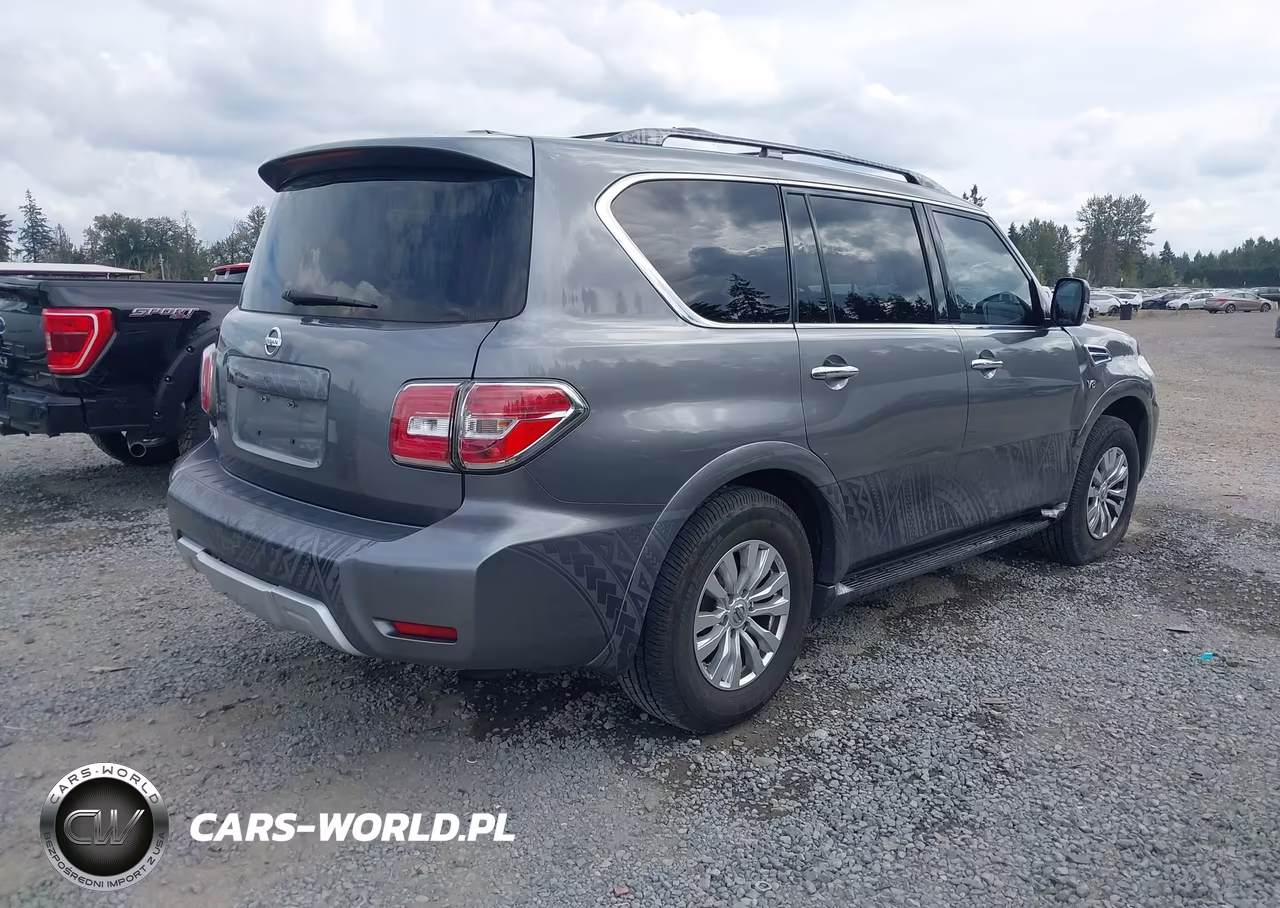 2017 Nissan Armada Sv VIN:JN8AY2NC6H9501207 - 4