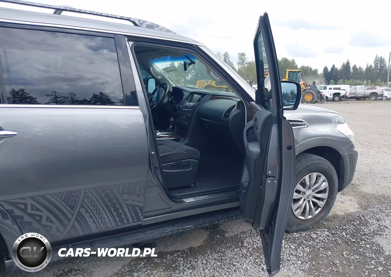 2017 Nissan Armada Sv VIN:JN8AY2NC6H9501207 - 5