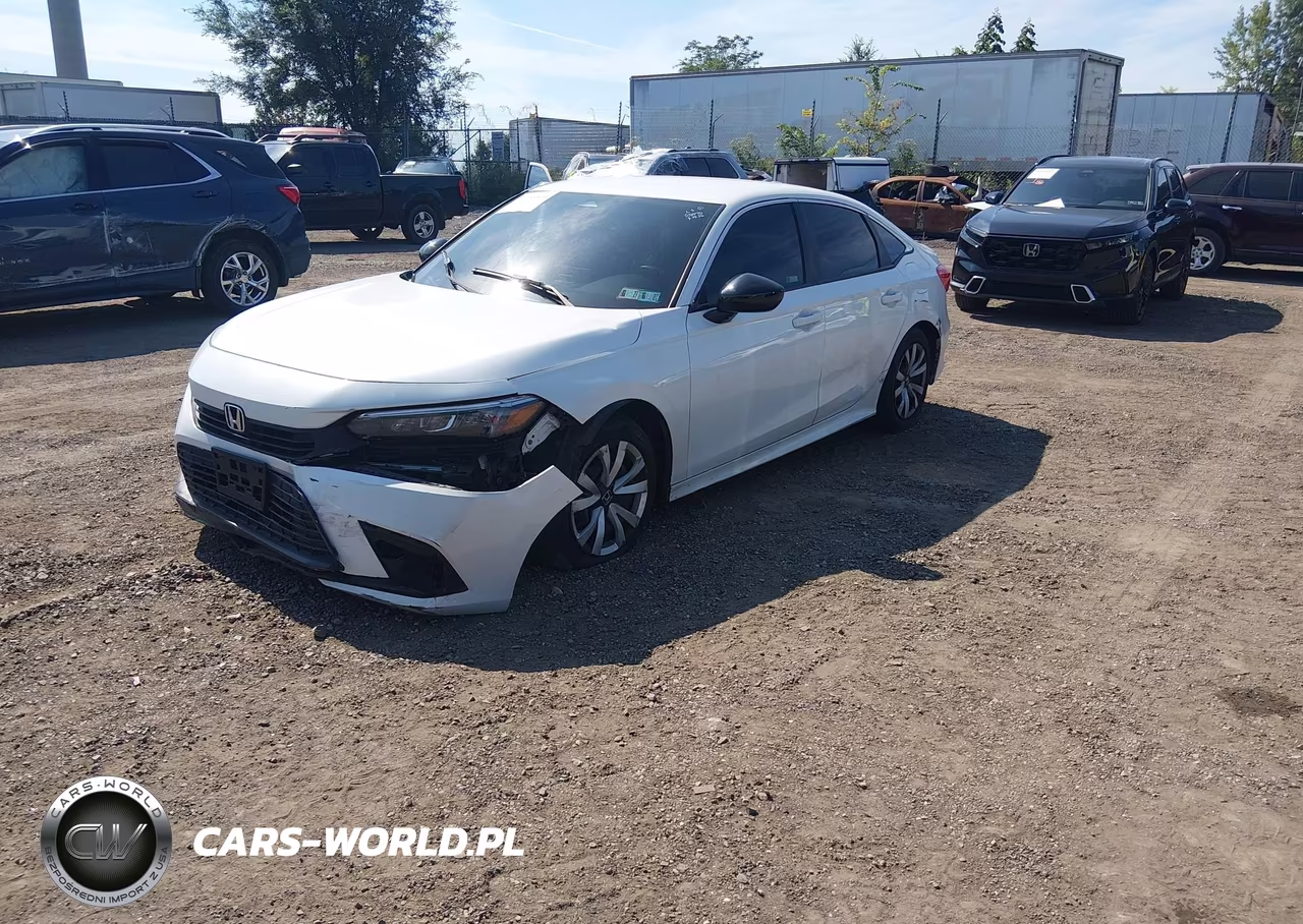 2022 Honda Civic Lx VIN:2HGFE2F28NH532570 - 2