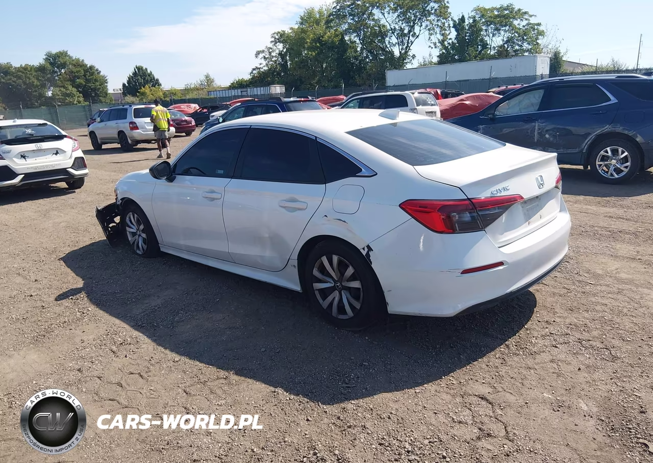 2022 Honda Civic Lx VIN:2HGFE2F28NH532570 - 3