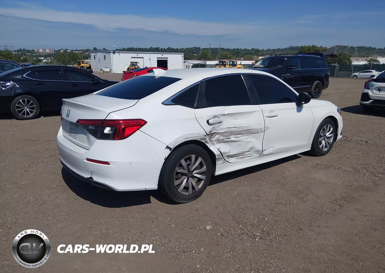 2022 Honda Civic Lx VIN:2HGFE2F28NH532570 - 4