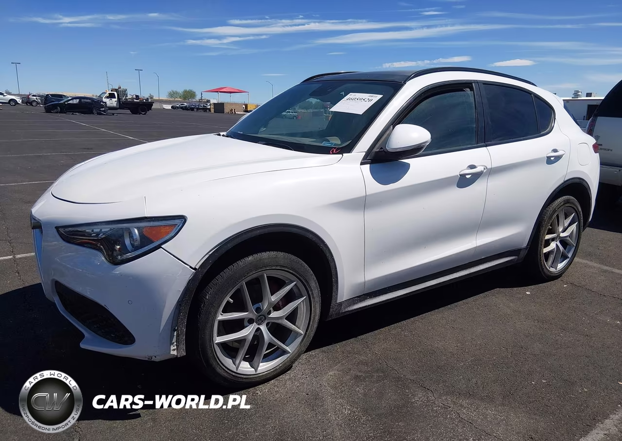 2019 Alfa Romeo Stelvio Ti Sport Awd VIN:ZASPAKBN5K7C30215 - 2