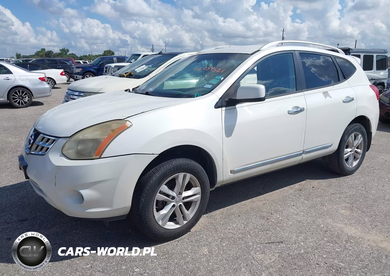 2012 Nissan Rogue Sv VIN:JN8AS5MT2CW296273 - 2