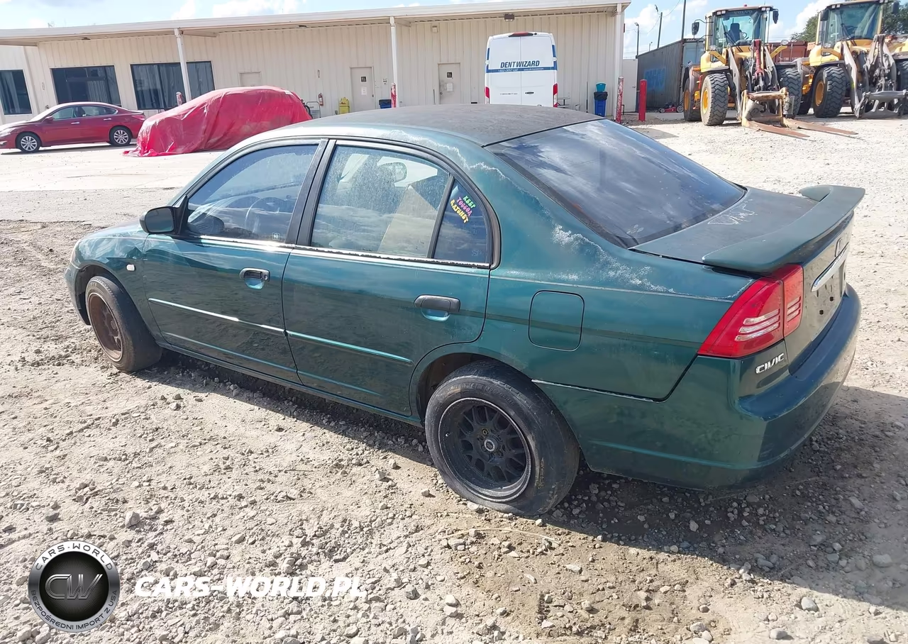 2001 Honda Civic Lx VIN:2HGES15551H516654 - 3