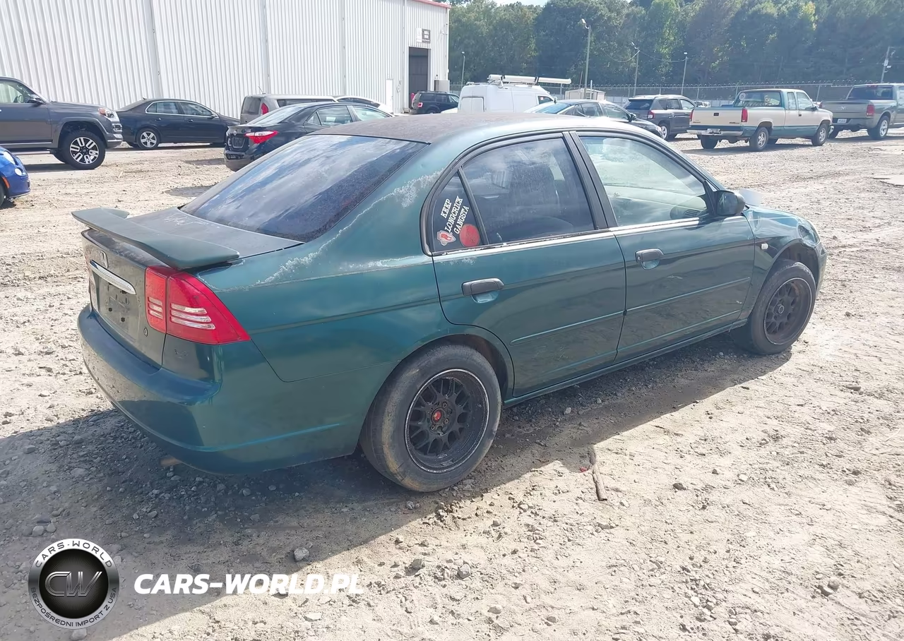2001 Honda Civic Lx VIN:2HGES15551H516654 - 4