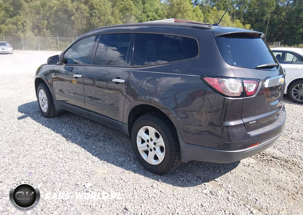 2013 CHEVROLET TRAVERSE LS VIN:1GNKRFED3DJ240454 - 3