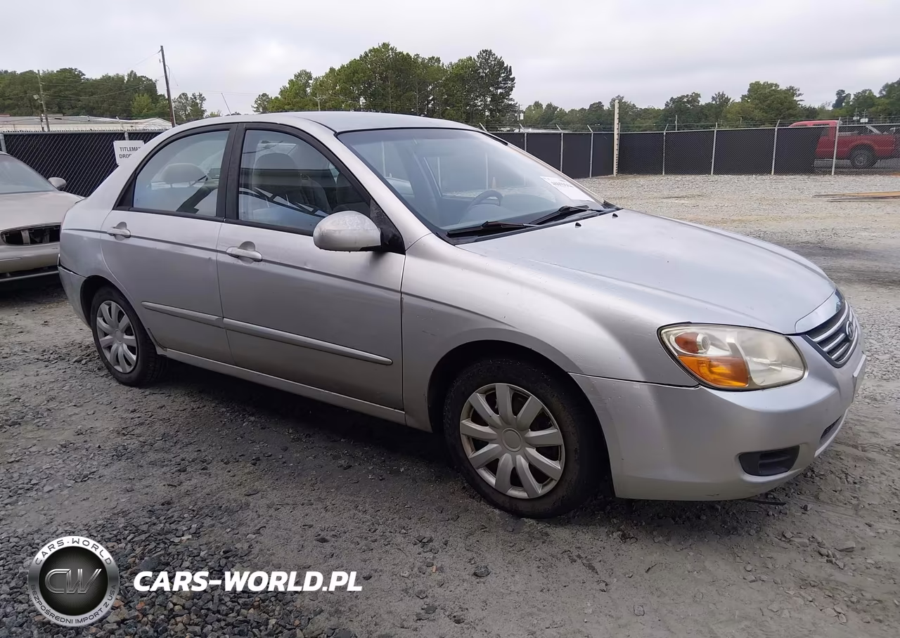 2008 Kia Spectra Ex VIN:KNAFE121085547921 - 1