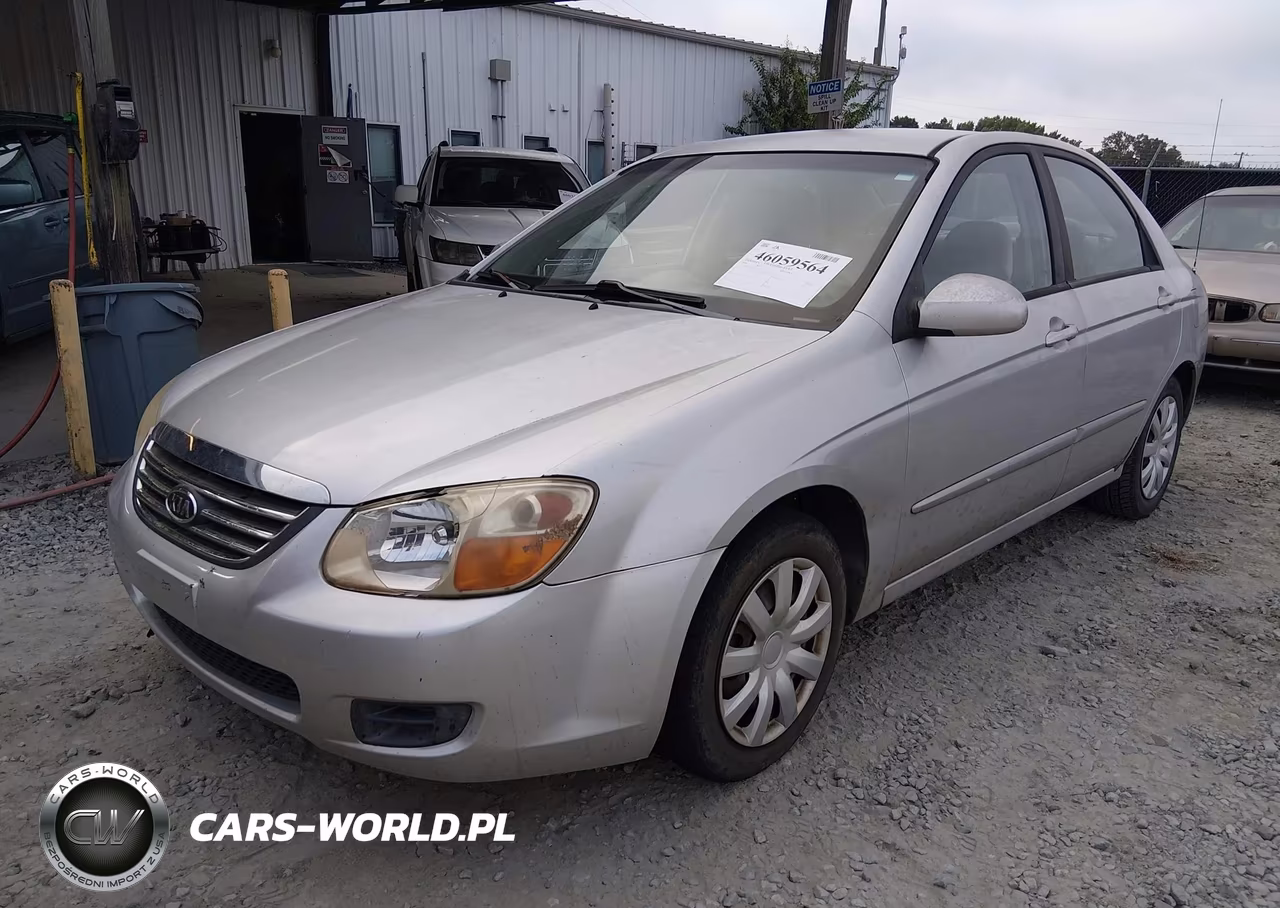 2008 Kia Spectra Ex VIN:KNAFE121085547921 - 2