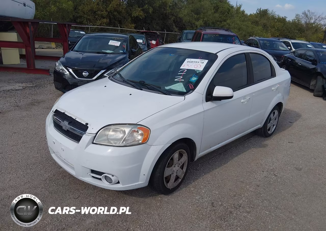 2011 Chevrolet Aveo 2Lt VIN:KL1TG5DE4BB138215 - 2