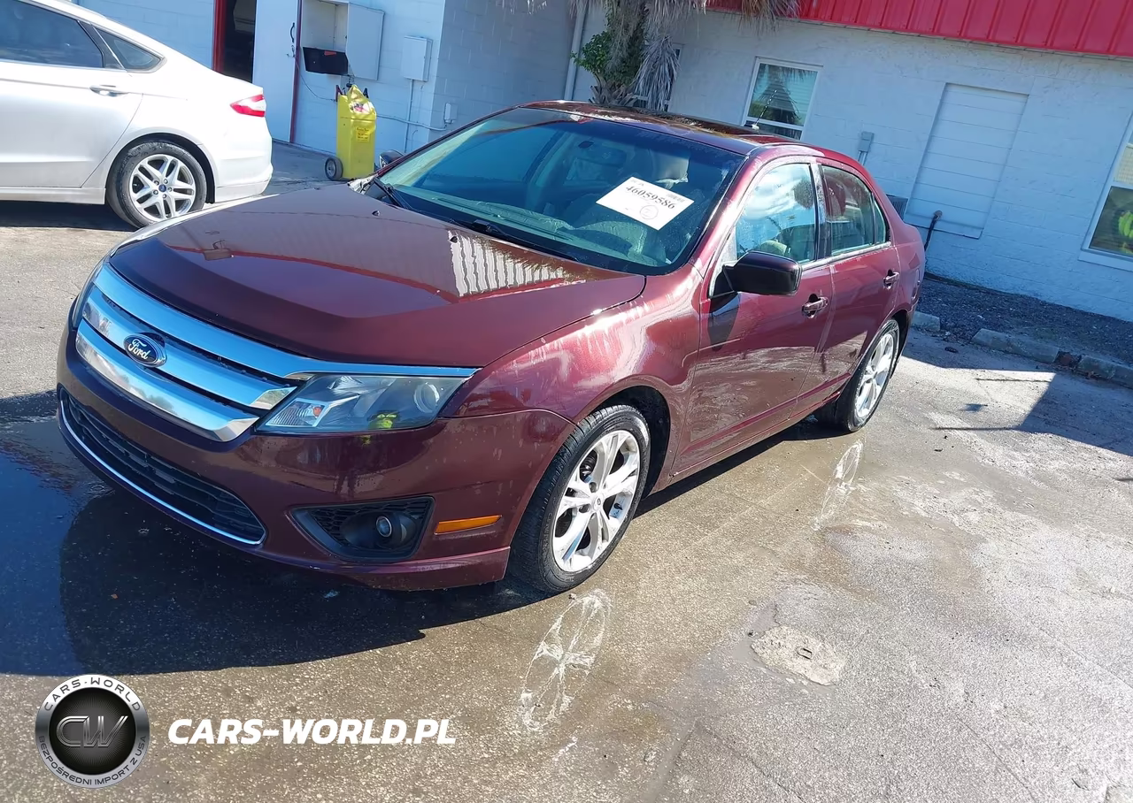 2012 Ford Fusion Se VIN:3FAHP0HA2CR406366 - 2