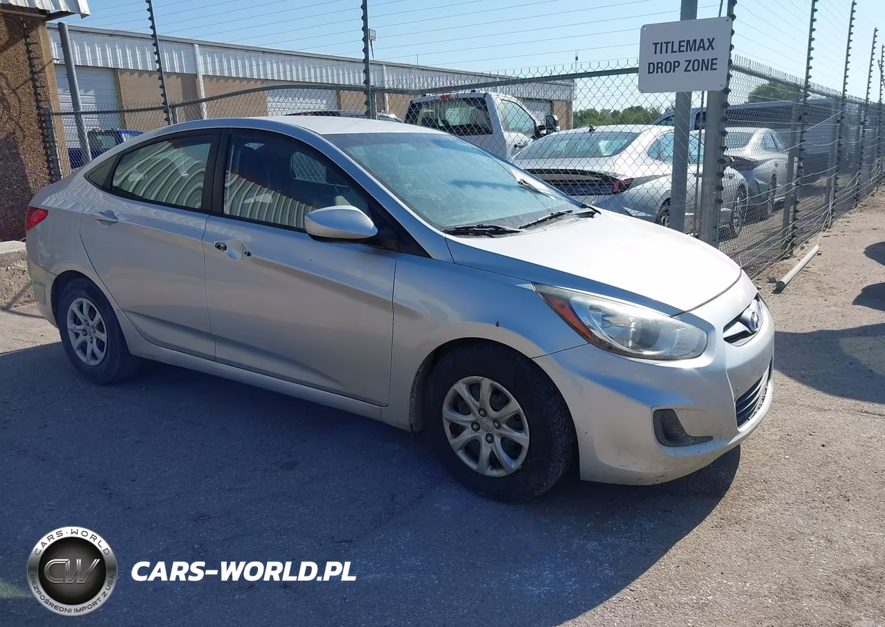2013 Hyundai Accent Gls VIN:KMHCT4AE7DU536329 - 1
