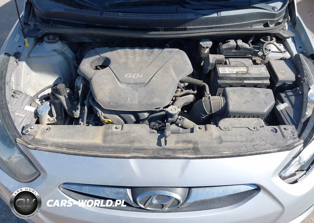 2013 Hyundai Accent Gls VIN:KMHCT4AE7DU536329 - 10