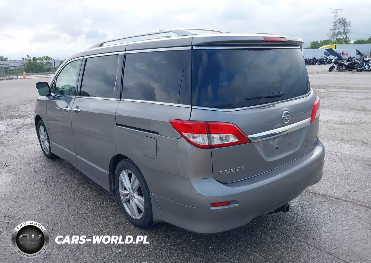 2012 Nissan Quest Le VIN:JN8AE2KP8C9050225 - 3