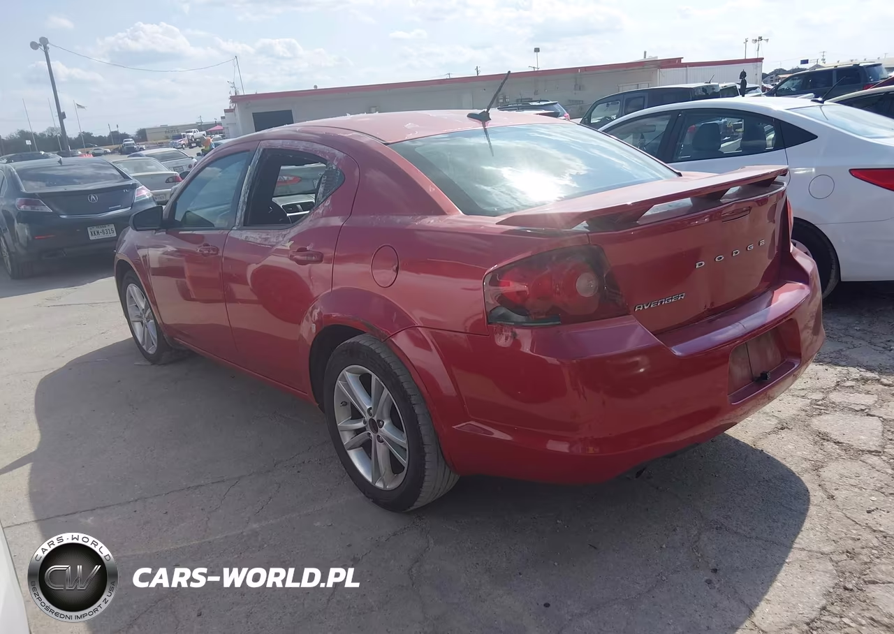 2012 Dodge Avenger Se VIN:1C3CDZAG6CN314202 - 3