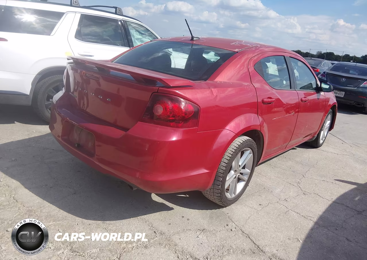 2012 Dodge Avenger Se VIN:1C3CDZAG6CN314202 - 4