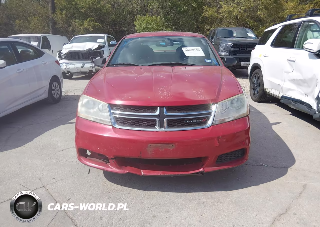 2012 Dodge Avenger Se VIN:1C3CDZAG6CN314202 - 6