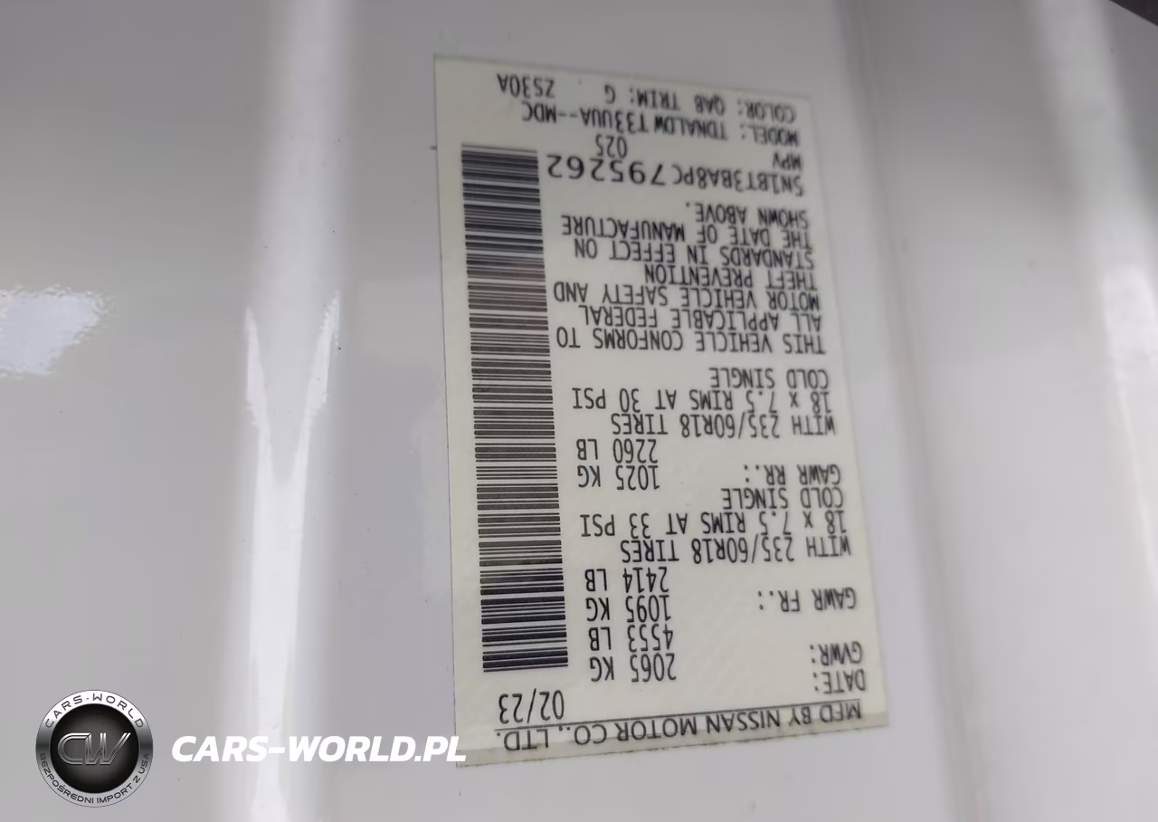 2023 Nissan Rogue Sv Fwd VIN:5N1BT3BA8PC795262 - 9