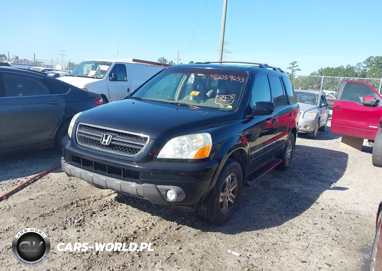 2004 Honda Pilot Ex-L VIN:2HKYF18744H598451 - 2